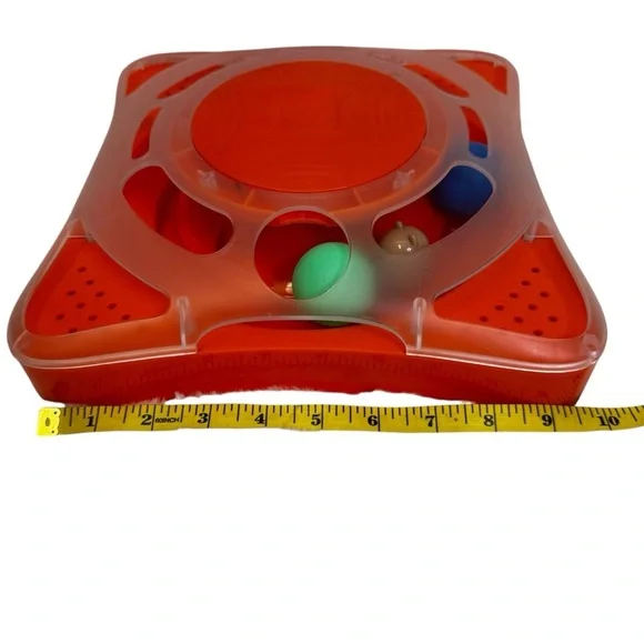 M-Pets Orbit Interactive Cat Toy Orange Auto Shutoff Battery Operated NWOT - Picture 7 of 7